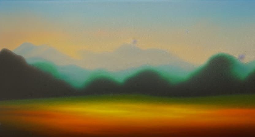 oil on canvas landscape