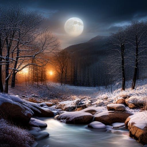 On a Winter's Full Moon