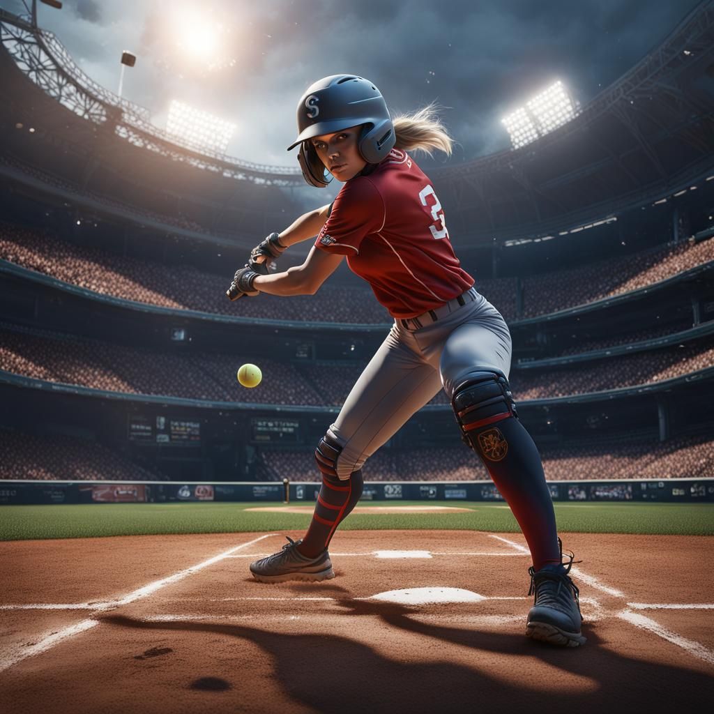 softball player