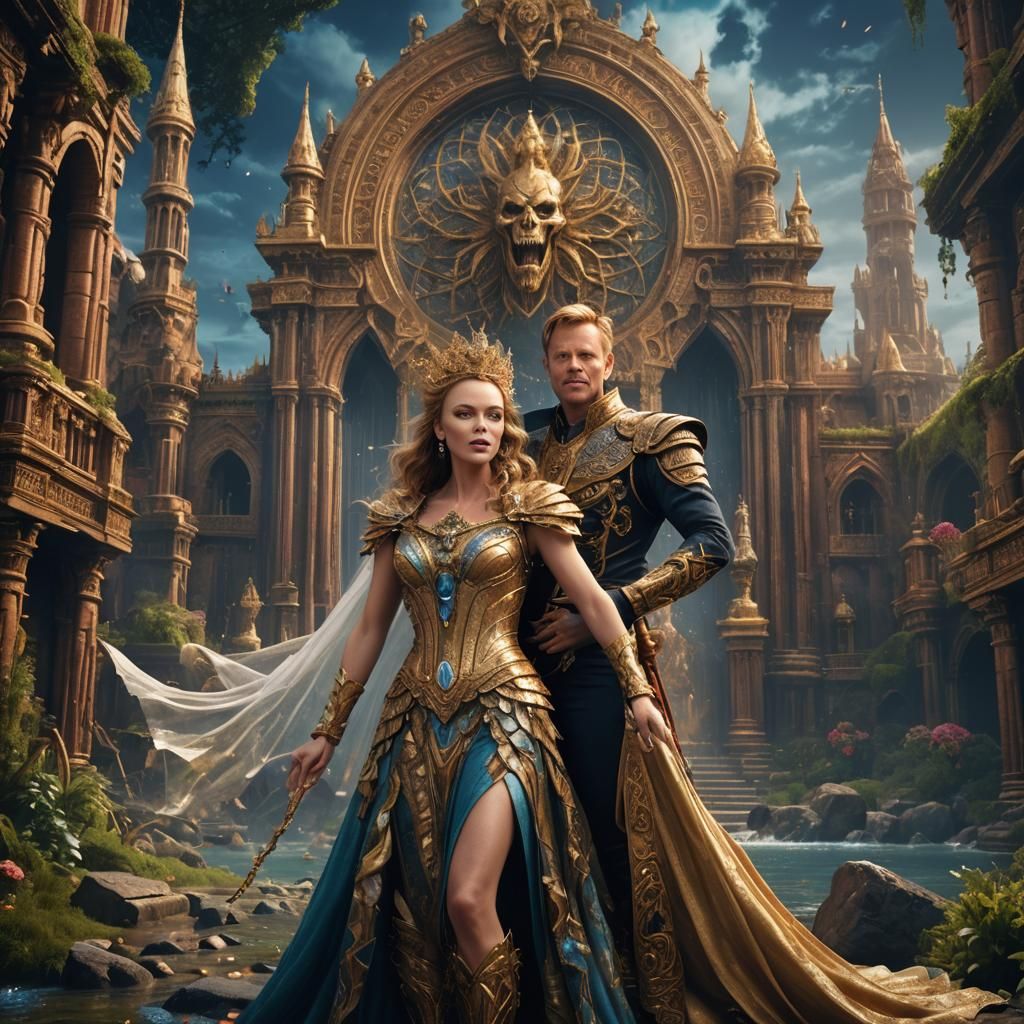 Kylie Minogue and Jason Donovan