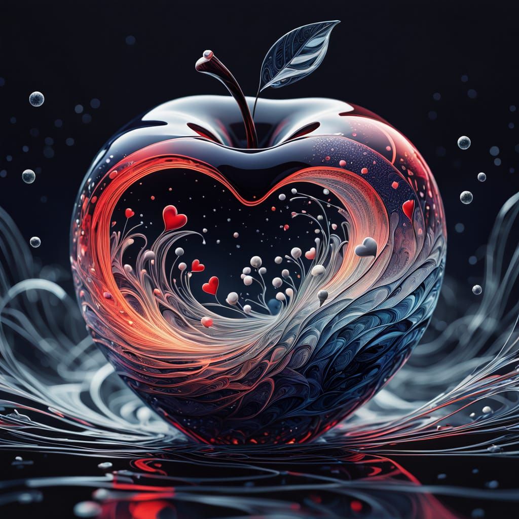 I ❤️ Apples  by @Thomas