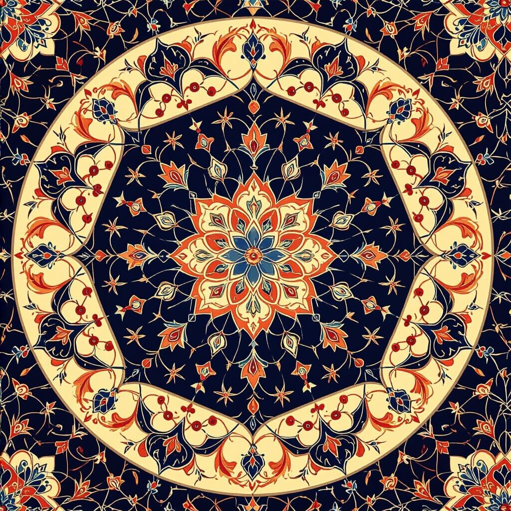 Minimalist Interior with Vintage Refrigerator and Books