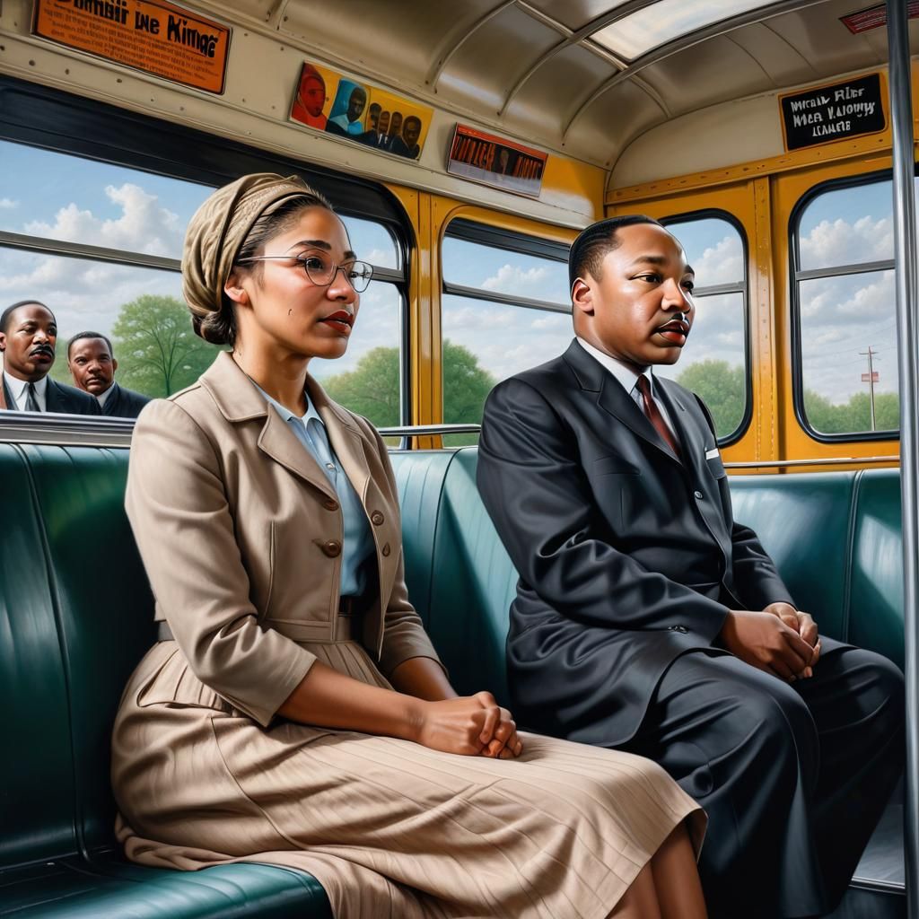 Rosa Parks  by @Mrbubu
