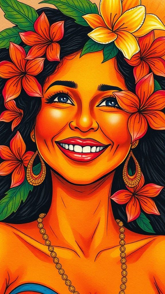 Polynesian woman 🌺