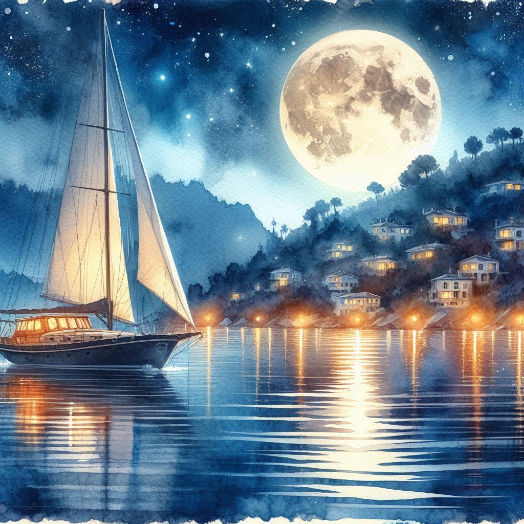Mediterranean moonlight
