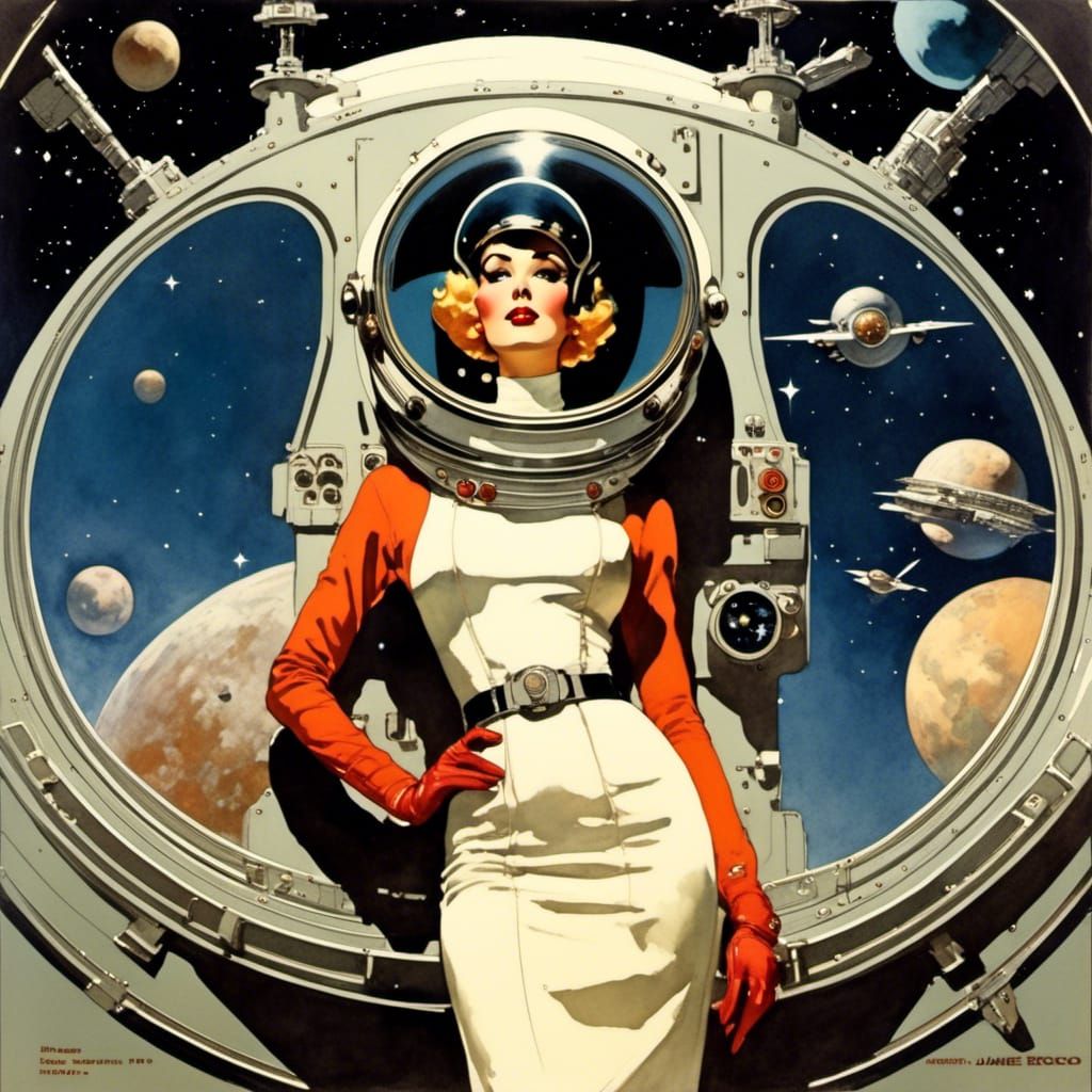 Space Opera Pulp-Deco