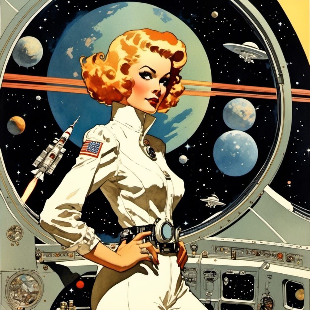 Space Opera Pulp-Deco