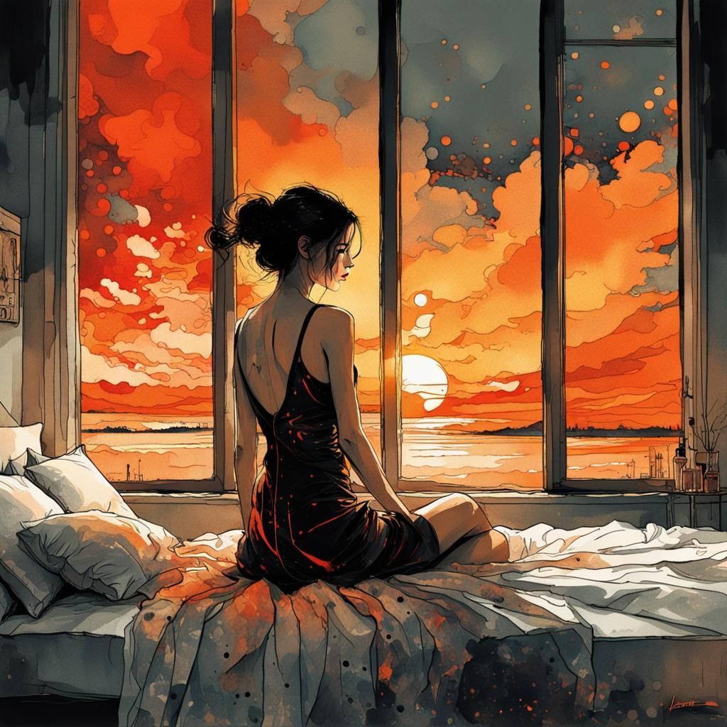 Coucher de Soleil  by @Duke35