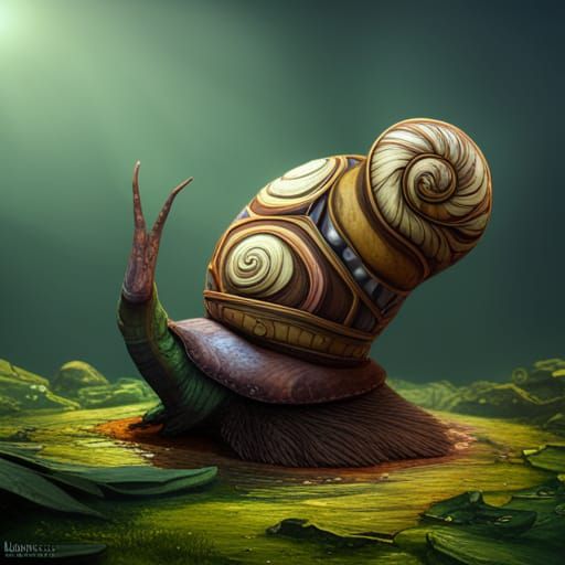 A Fancy Snail