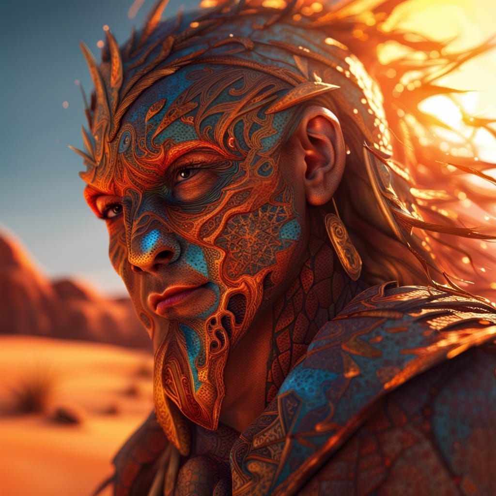 desert man