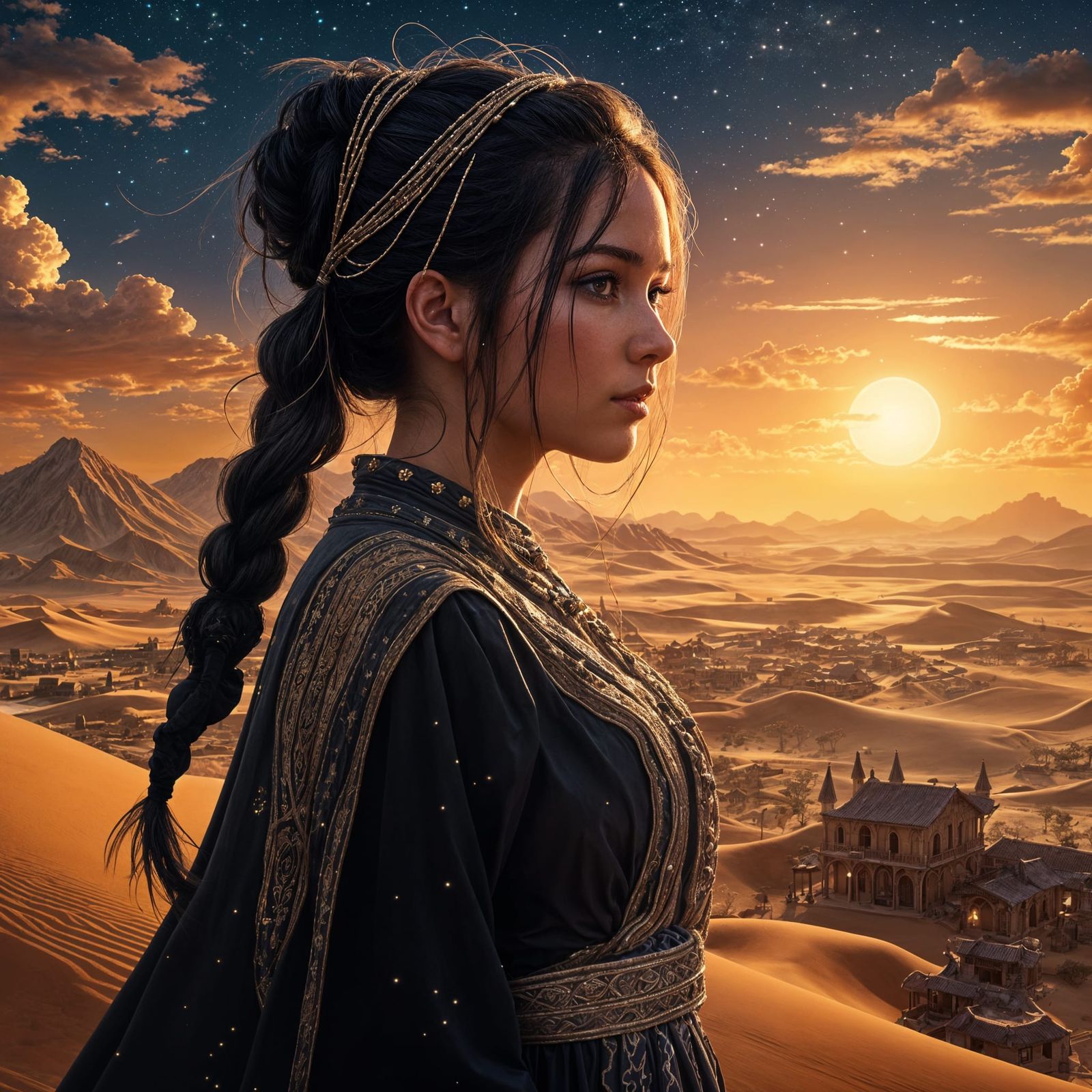 Desert Dweller  by @Mr_Anime Manga