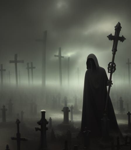 grim reaper I’m a graveyard 🪦 Epic cinematic brilliant stun...