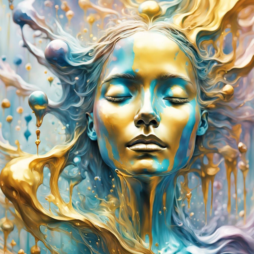 Dripping in Paint  by @niina