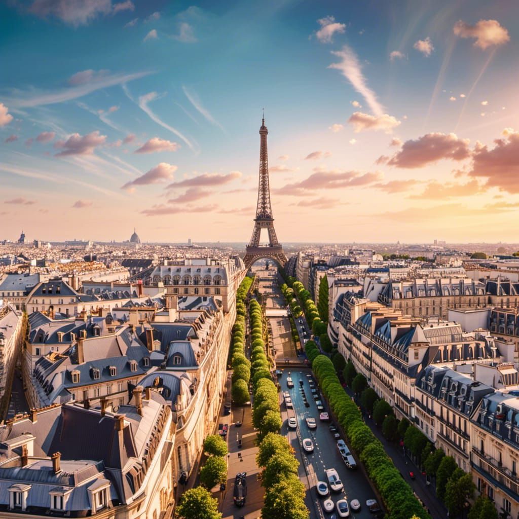 Cityscape of Paris