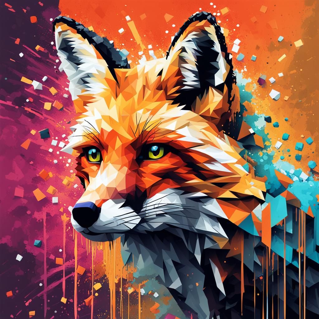 Portrait of fox