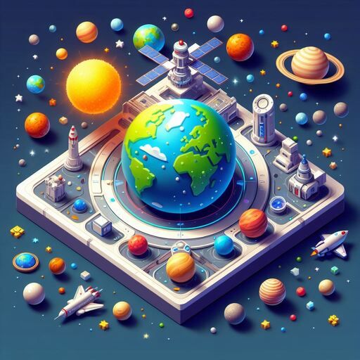 Earth/Solar system play set