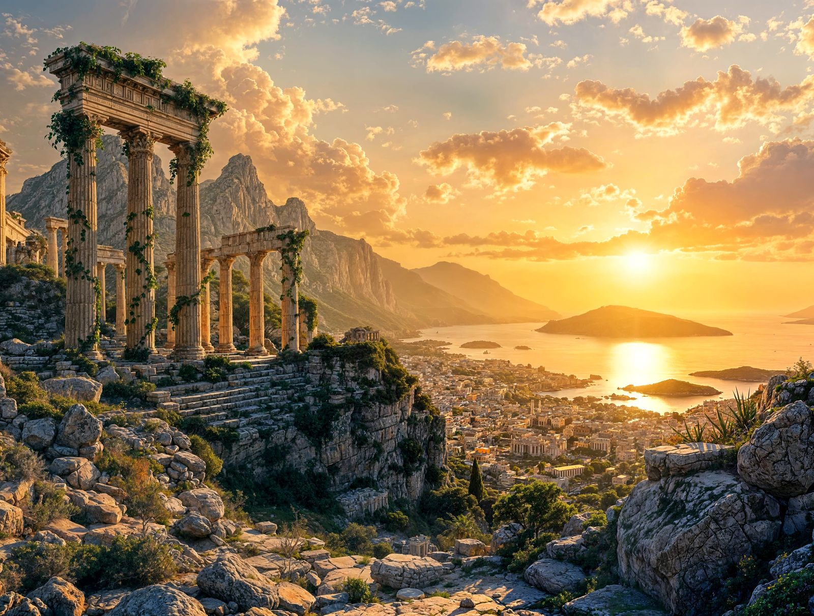 Sunlit past  by @Croc lover