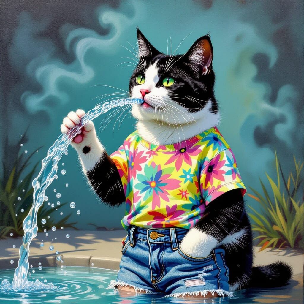 Gen X doesn't need a hose to drink from it  by @Dkside