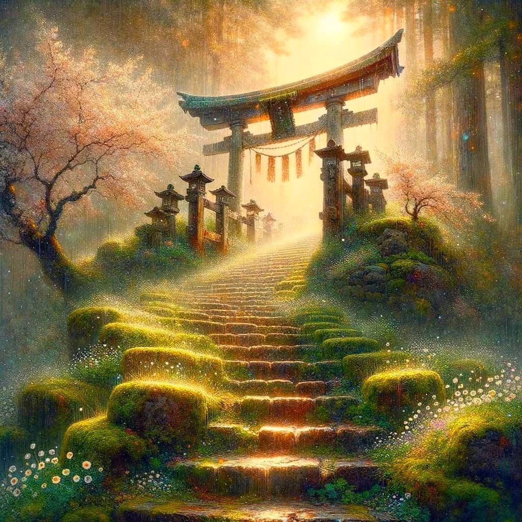 Pathway to the Forest Shrine
