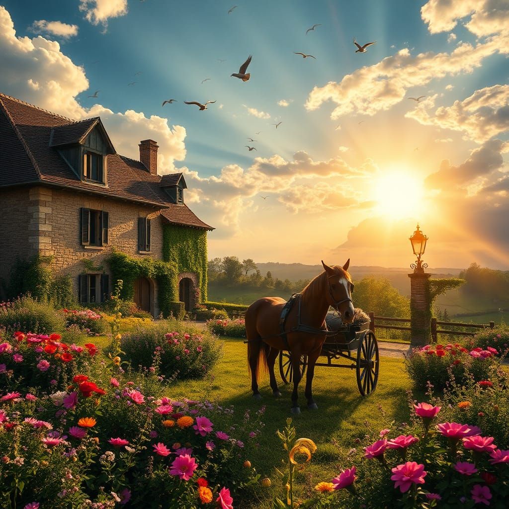 Une riche demeure seigneuriale 
Thanks your like and your co...