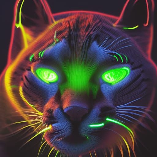 Puma store neon cat