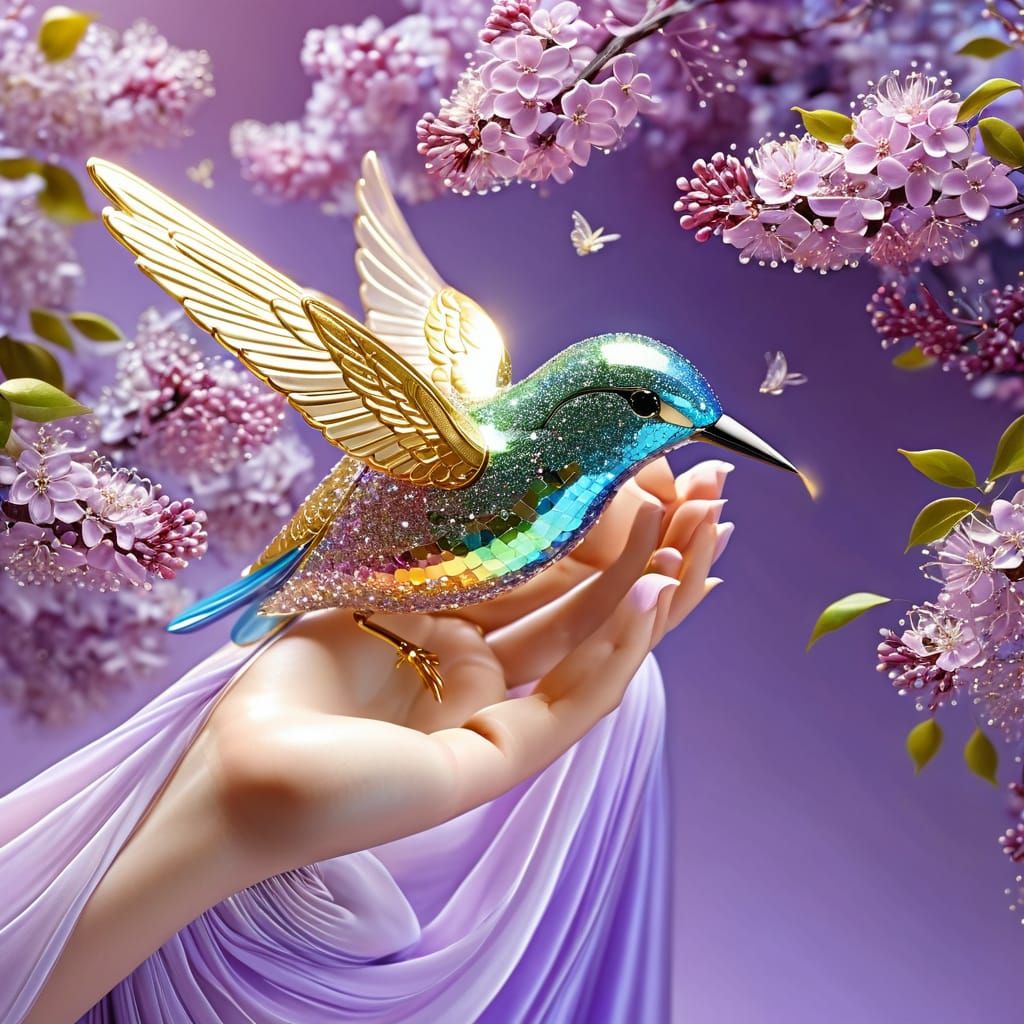 💜 Délicat Colibri 💜