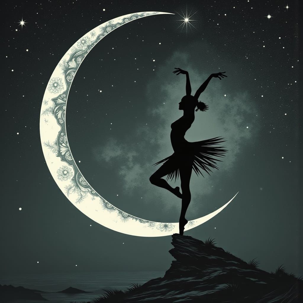 A Dance for the Stars & Moon  by @Tallameia