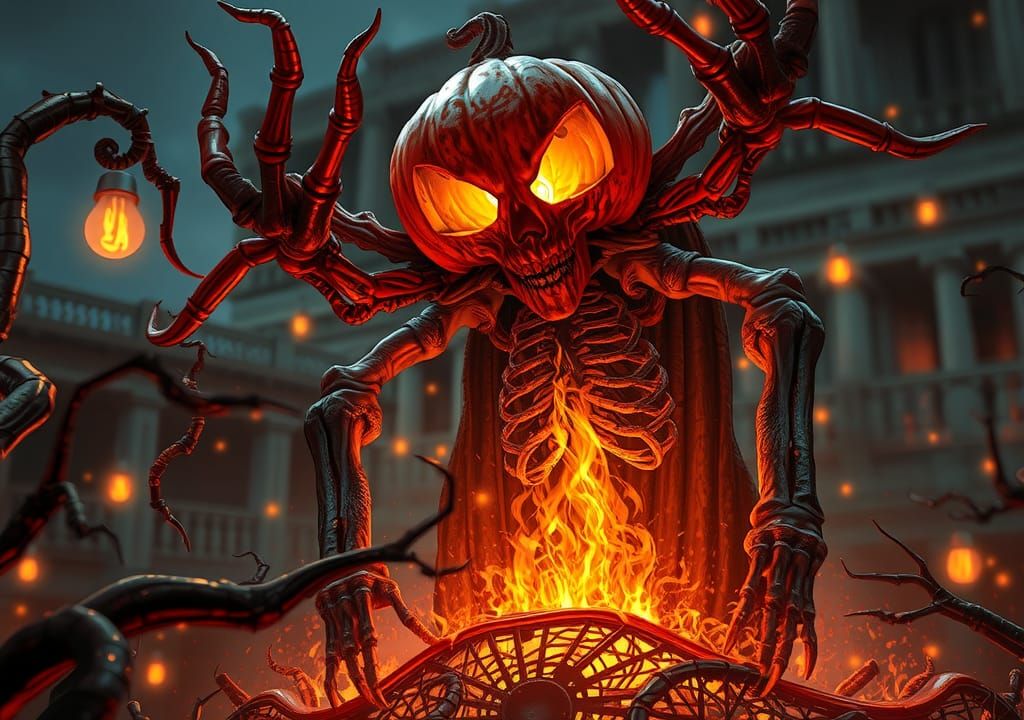 Jackolantern Skeleton