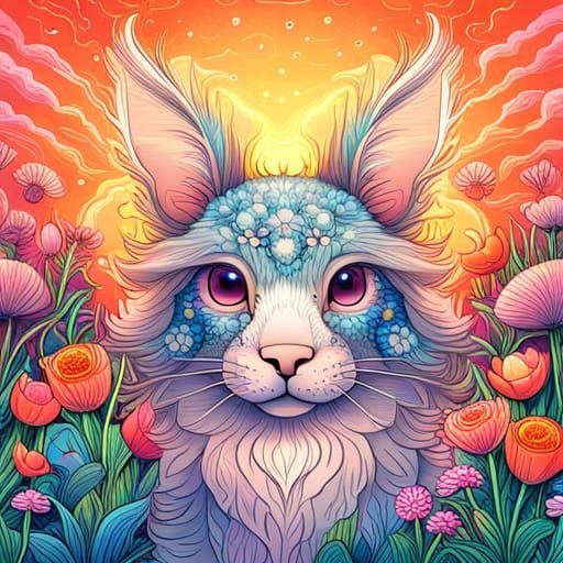 Fluffy world  by @Friendship always welcome