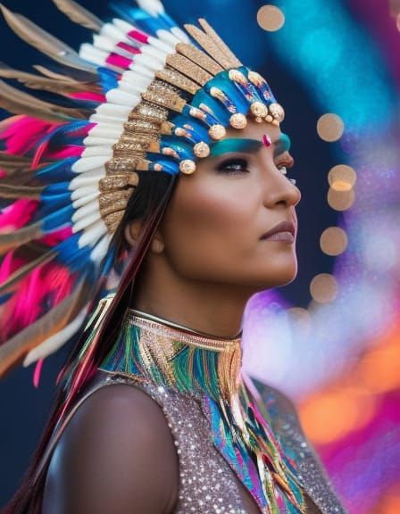Proud Native Warrior