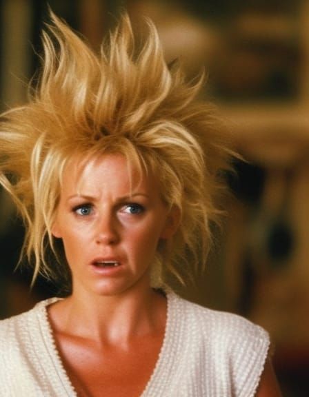 Realistic and Beautiful Super Sayayin female in a combat on ...