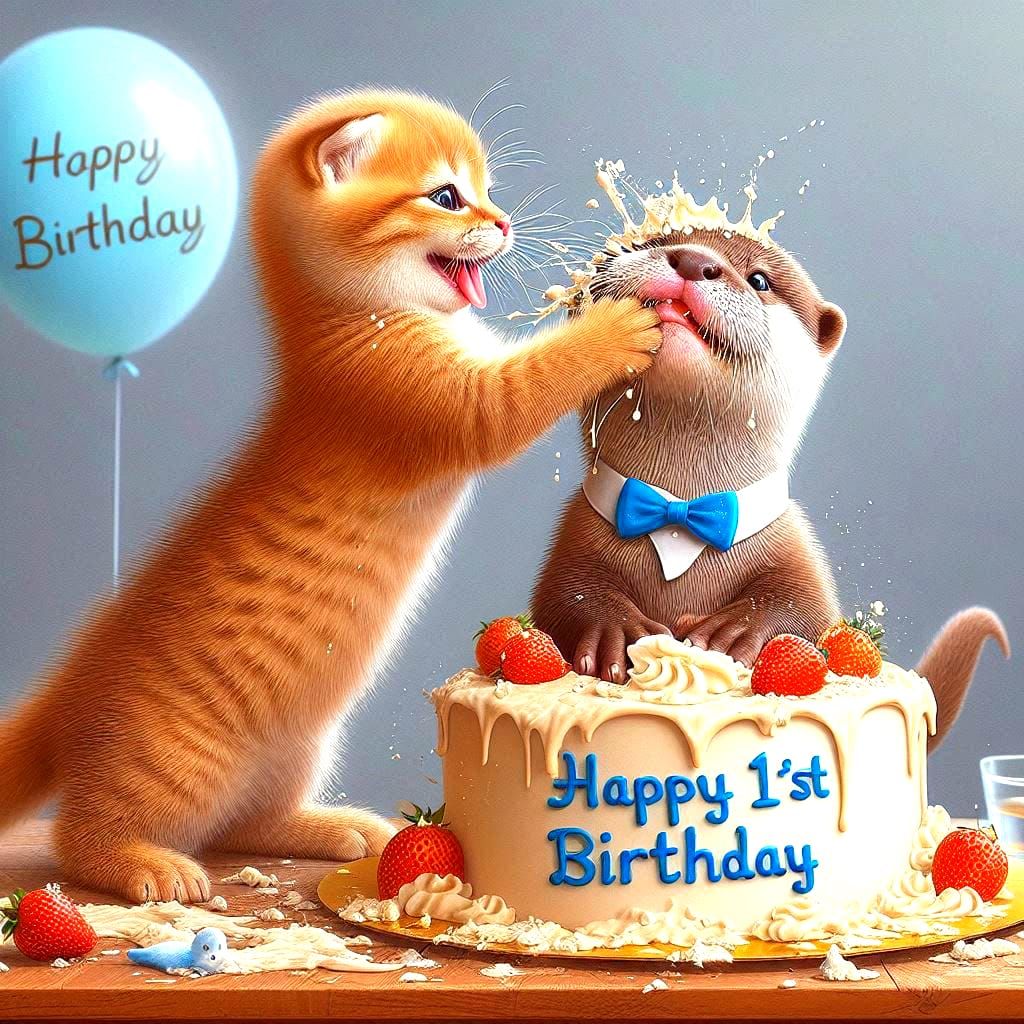 Happy 1st birthday 🤗