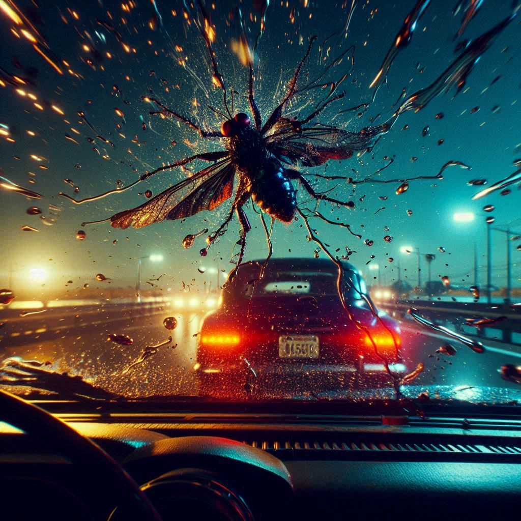 Dash Cam Chronicles :  Kamikaze Bugs