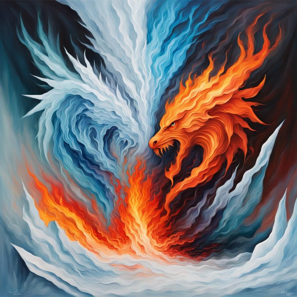 Fire & Ice Dragons