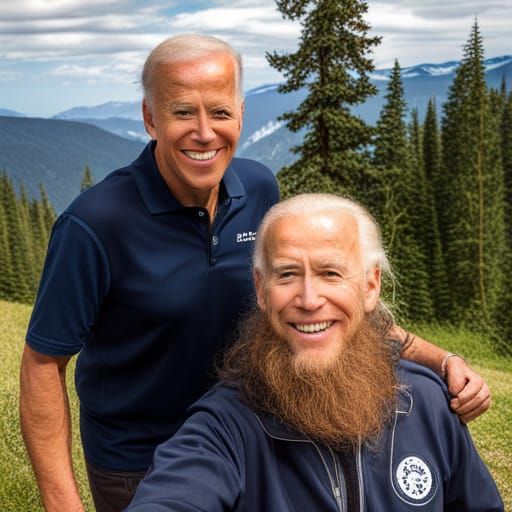 A sasquatch Joe biden