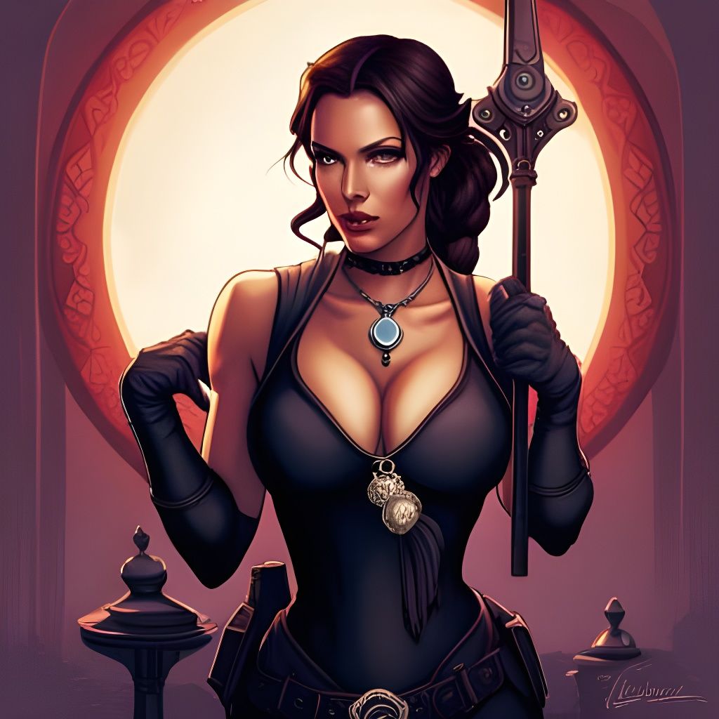 Lara Croft the Vampire Huntress