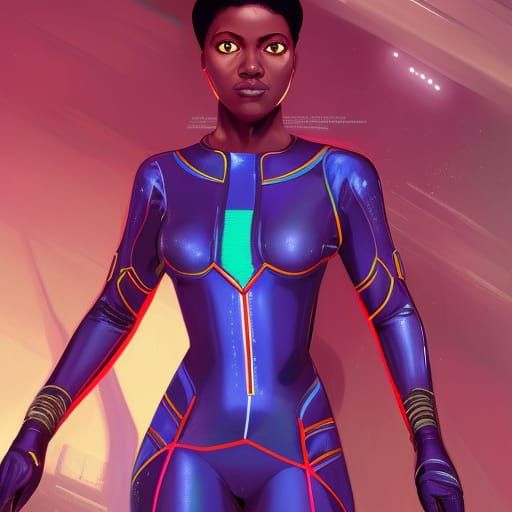 sci-fi jumpsuit - AI Generated Artwork - NightCafe Creator