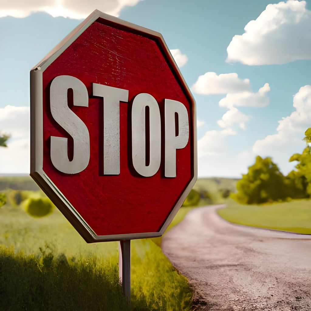Stop Sign  by @constance