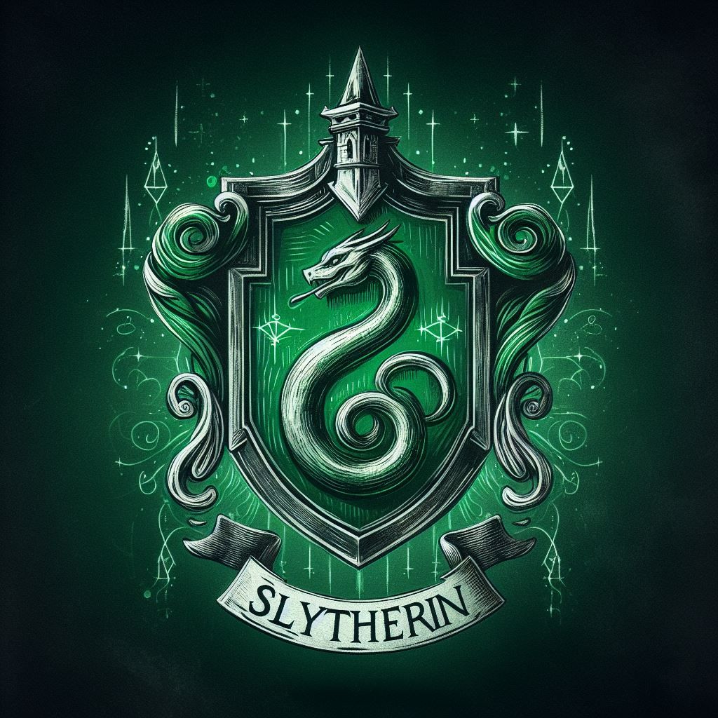 Slytherin logo - AI Generated Artwork - NightCafe Creator