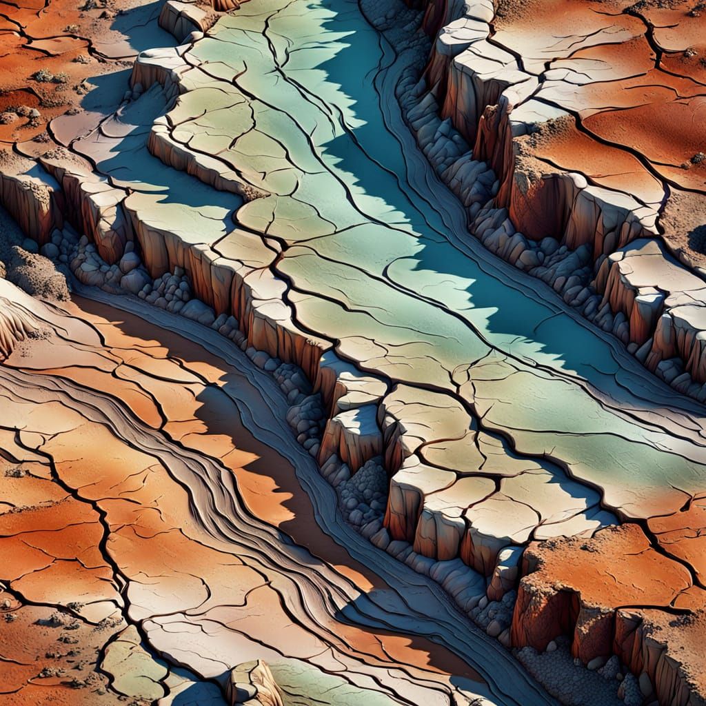 Earthy Landscapes in Digital Art