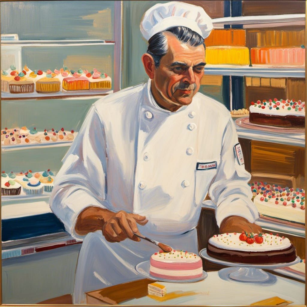 What if Sean Connery baked cake?