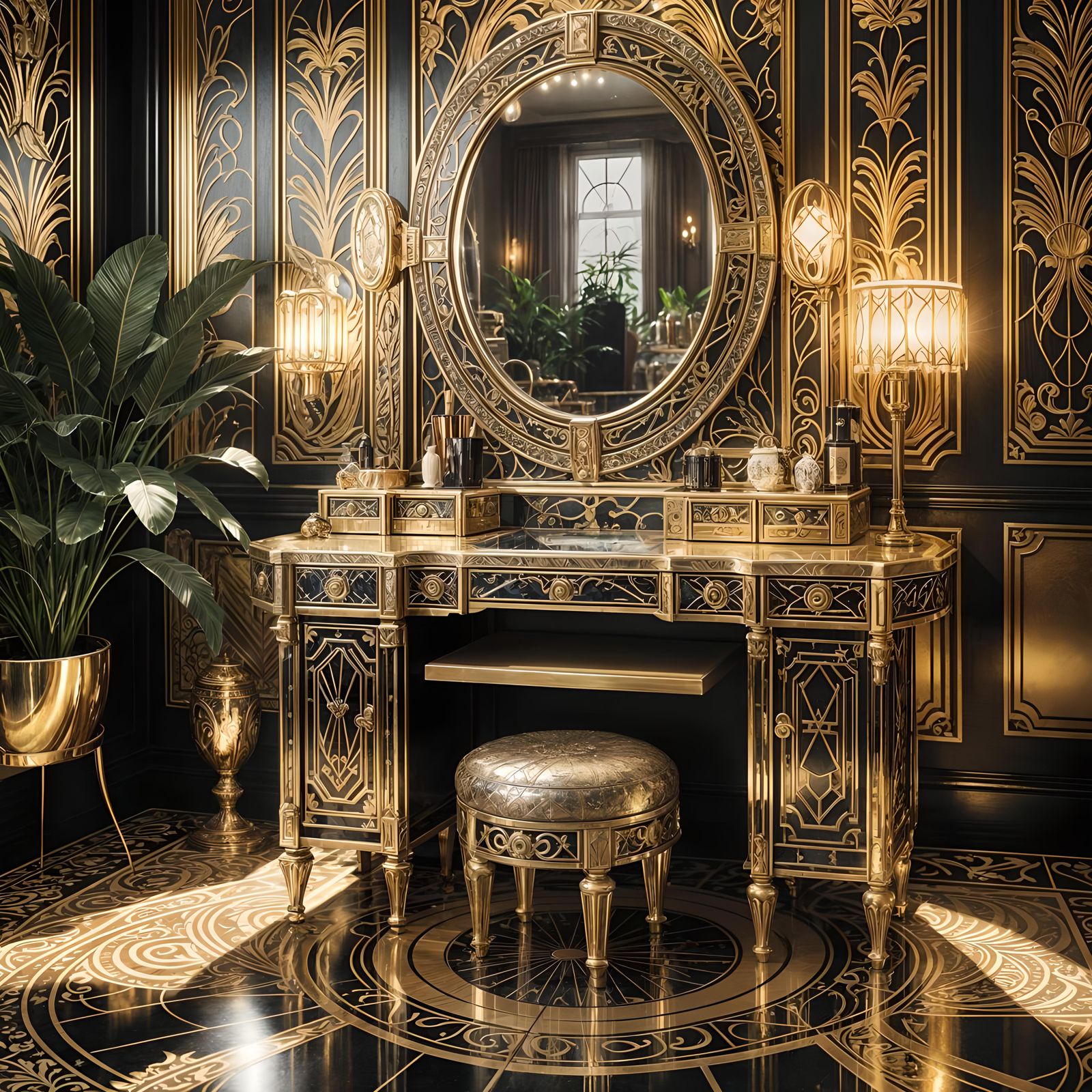 Art Deco : Glamour Paradise   by @Kotori