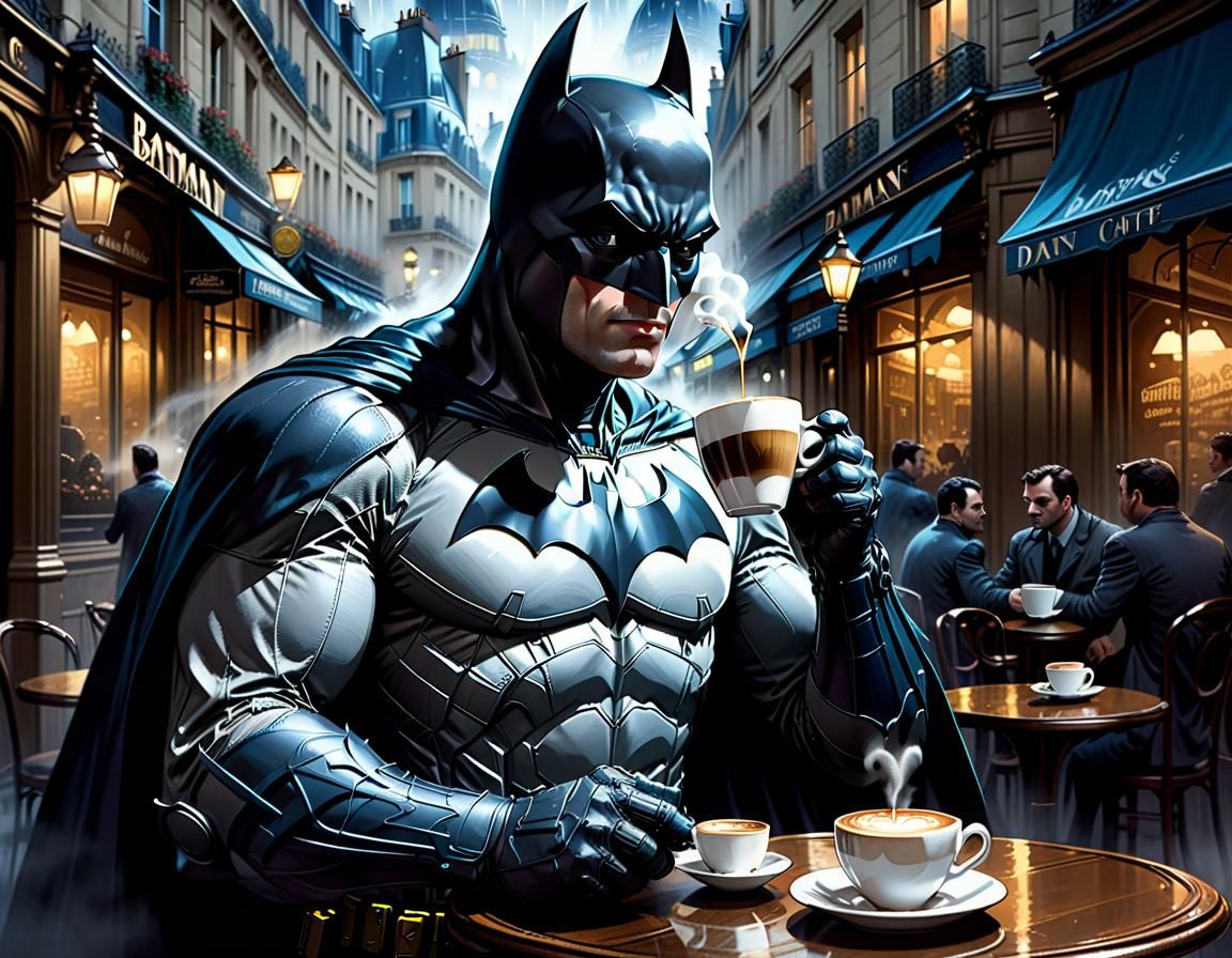 Le Batcafé AI Generated Artwork NightCafe Creator