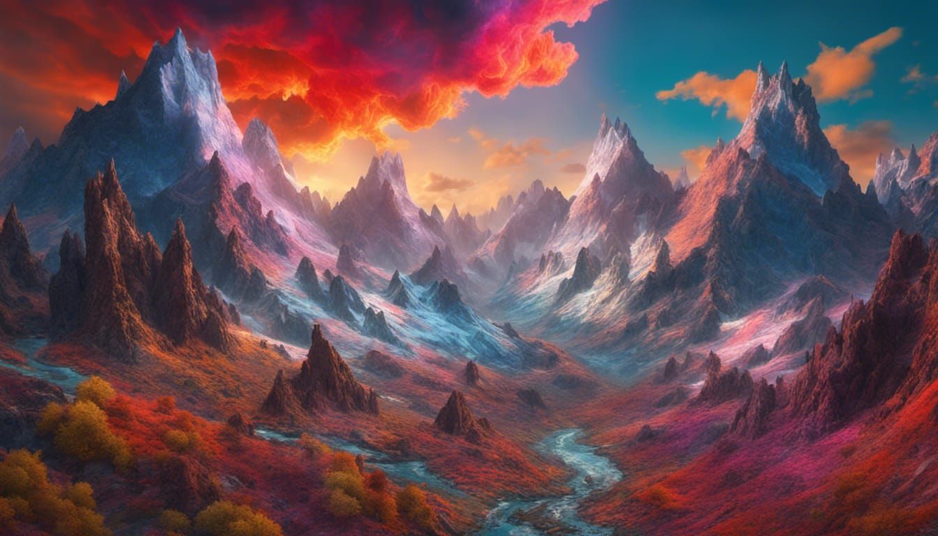 Vacationing in Prism Valley   by @Wytmore