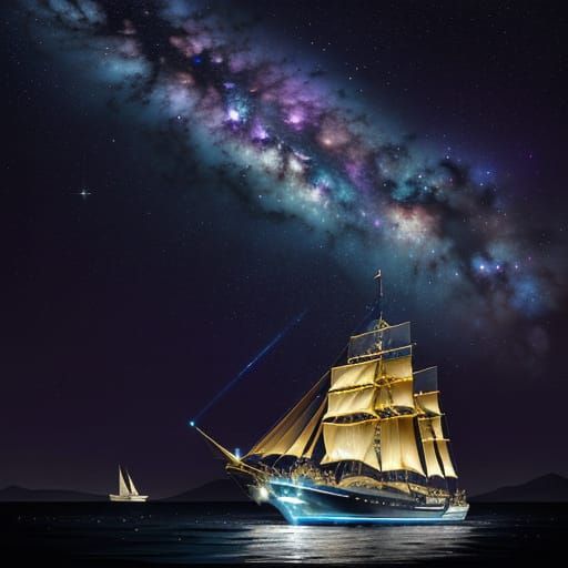 Dark red sunset view