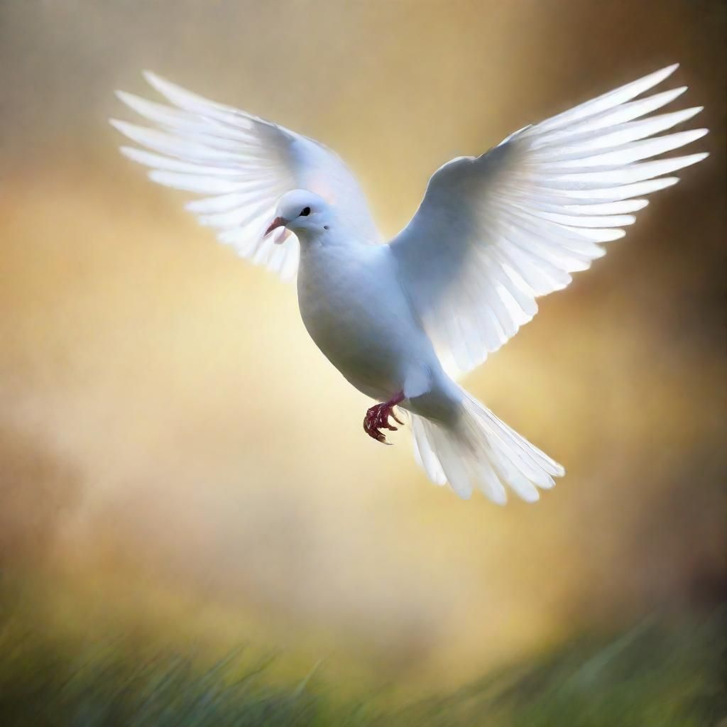 The spirit ,the dove   by @Mapont