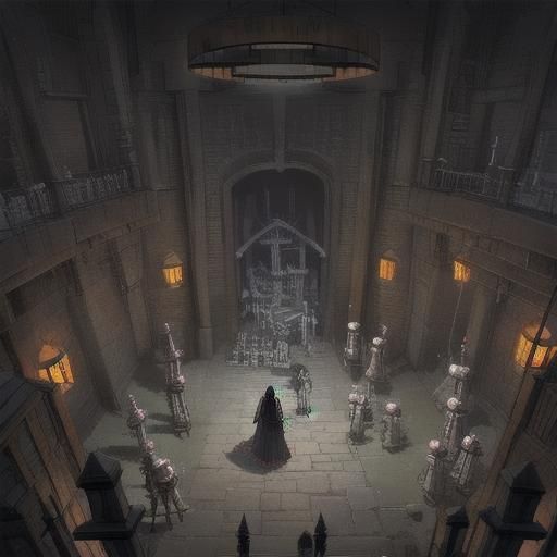 Necromancer's Dungeon: Skeletons and Dark Magic