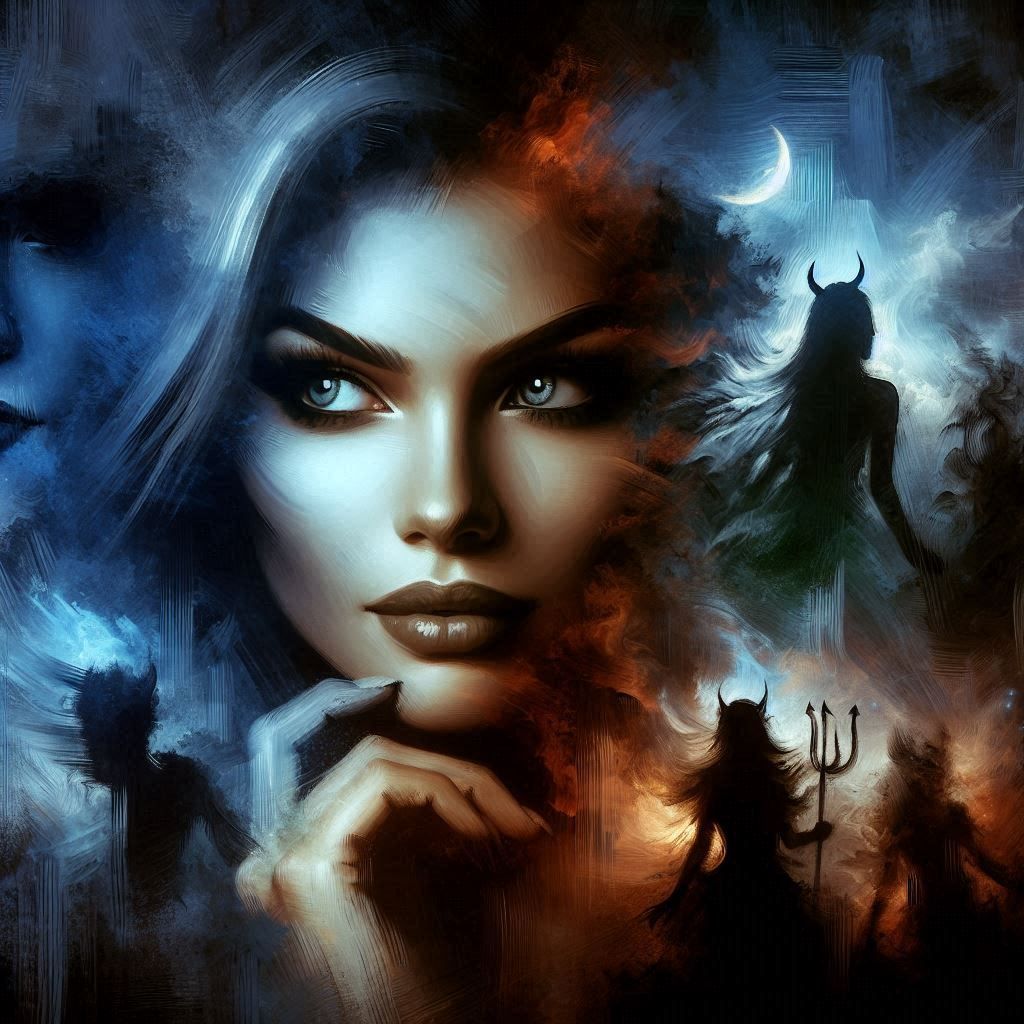 She's just a devil woman