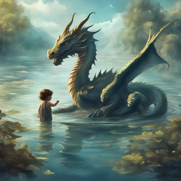 Das Mädchen und der Drache