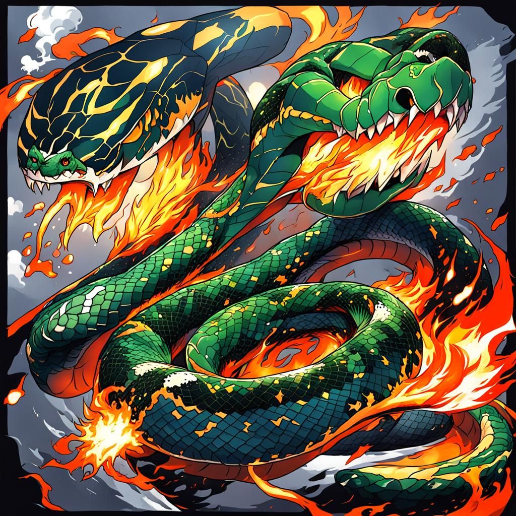 fire breathing snake